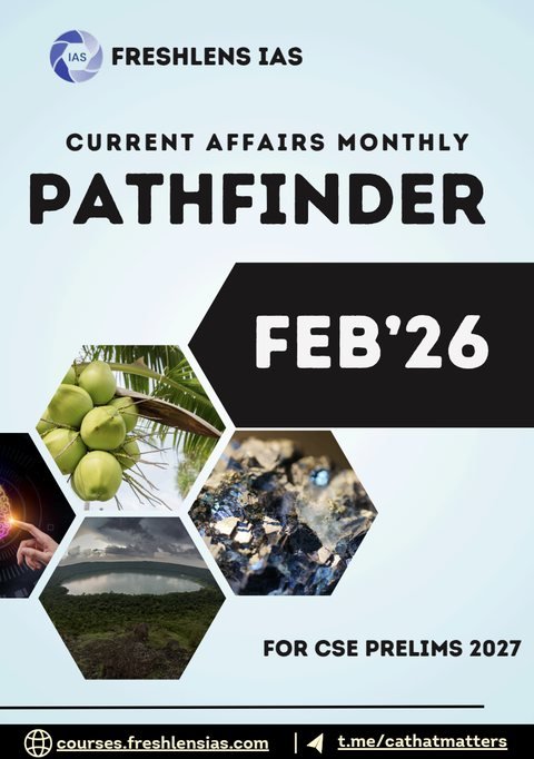 Current Affairs Pathfinder, February 2026 (Prelims 2027) cover