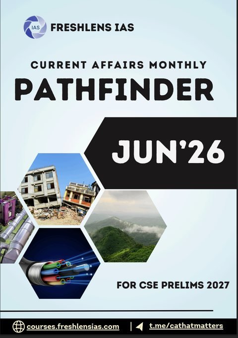 Current Affairs Pathfinder, June 2026 (Prelims 2027) cover